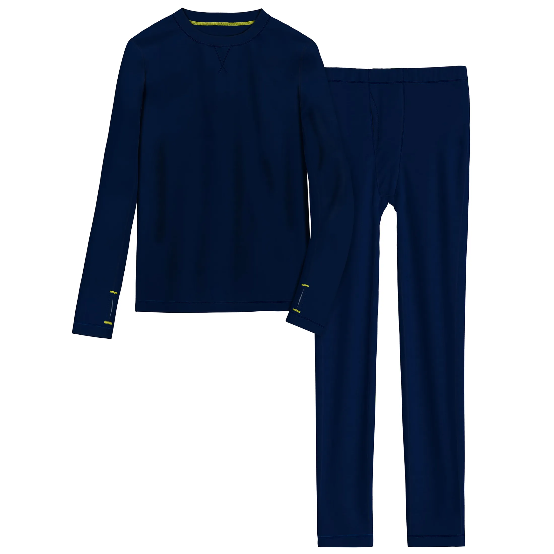 Boys Comfortech Stretch Poly 2 pc. Long Sleeve Crew & Pant Set