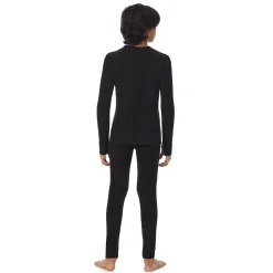 Boys Fleecewear With Stretch 2 pc. Long Sleeve Crew & Pant Set