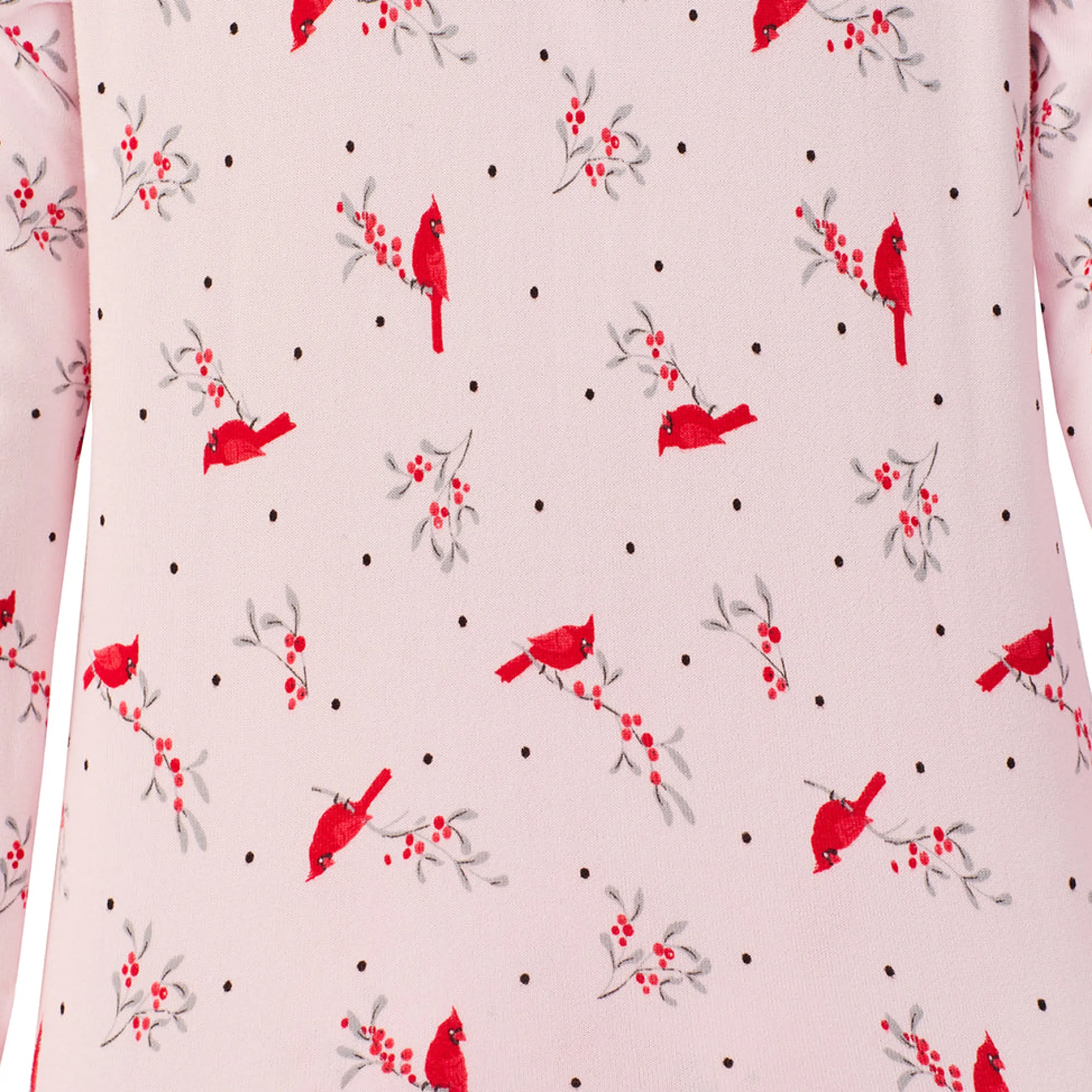 Brushed Sweater Knit Long Sleeve Top with Jogger 2-Pc Pajama Set