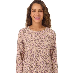 Brushed Sweater Knit Long Sleeve Pajama Set