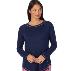 Brushed Sweater Knit Long Sleeve Pajama Set