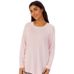 Brushed Sweater Knit Long Sleeve Pajama Set