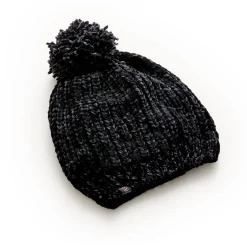 Chenille Beanie with Pom