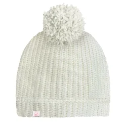 Chenille Beanie with Pom