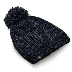 Chenille Beanie with Pom