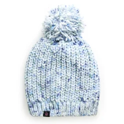 Chenille Beanie with Pom