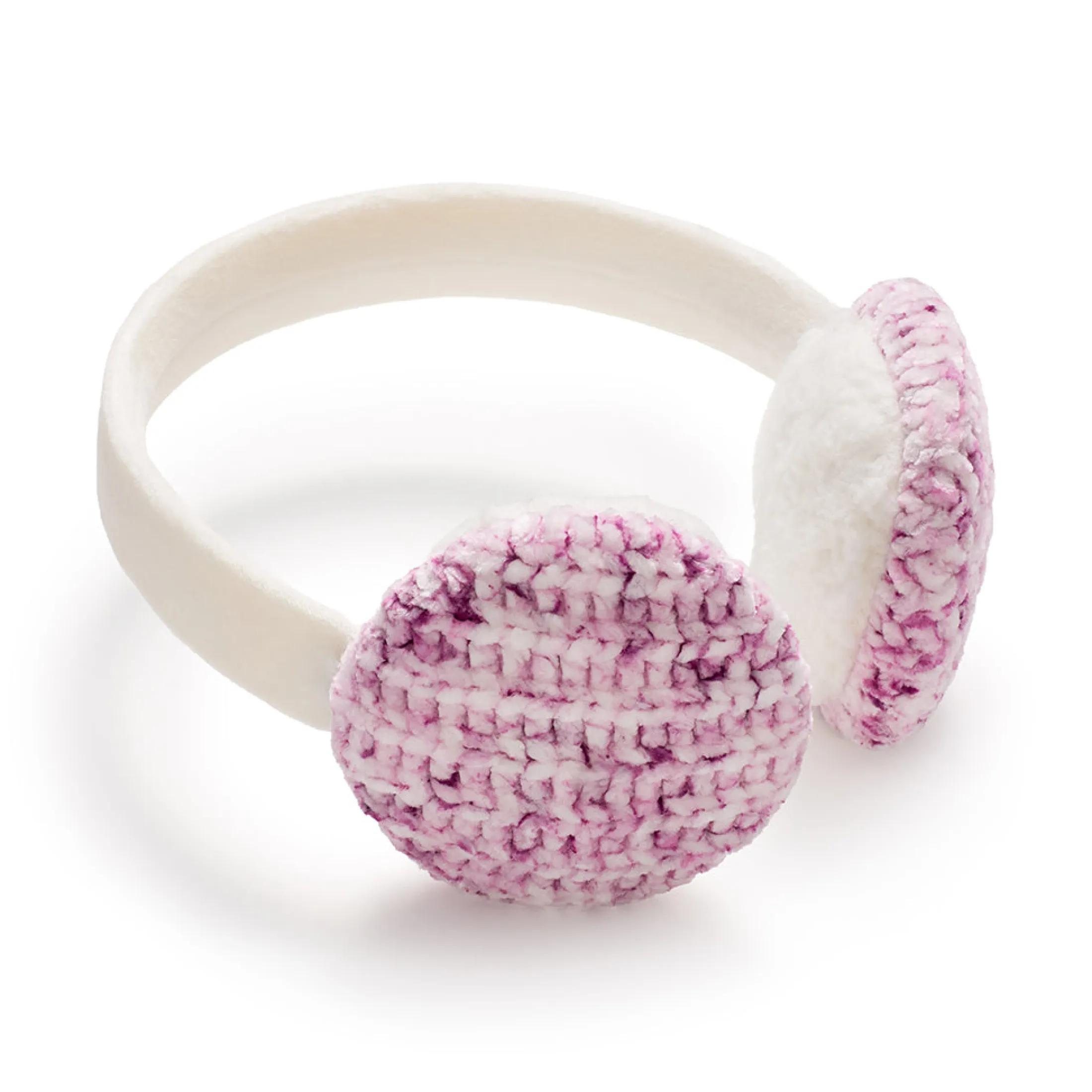 Chenille Earmuff with Velour Band