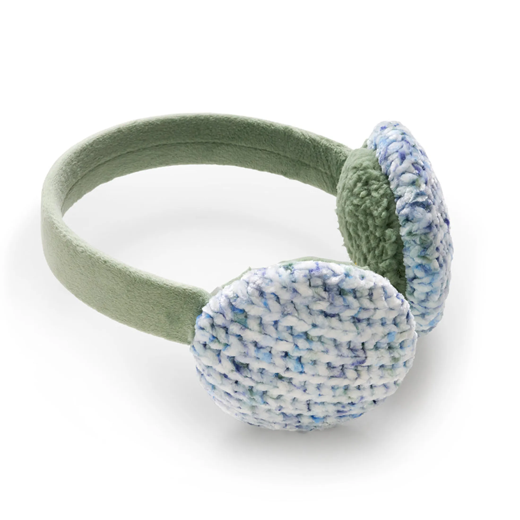 Chenille Earmuff with Velour Band