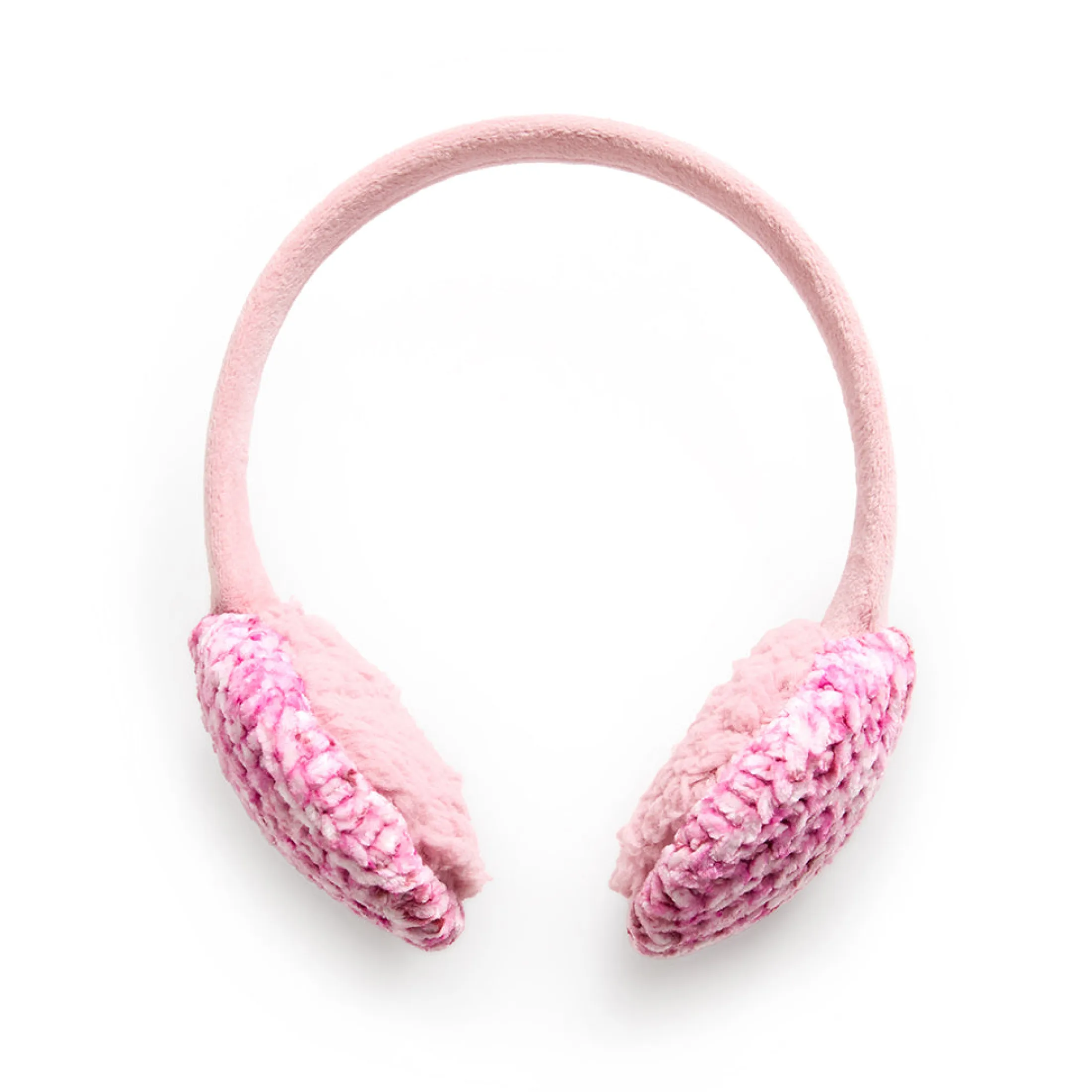 Chenille Earmuff with Velour Band