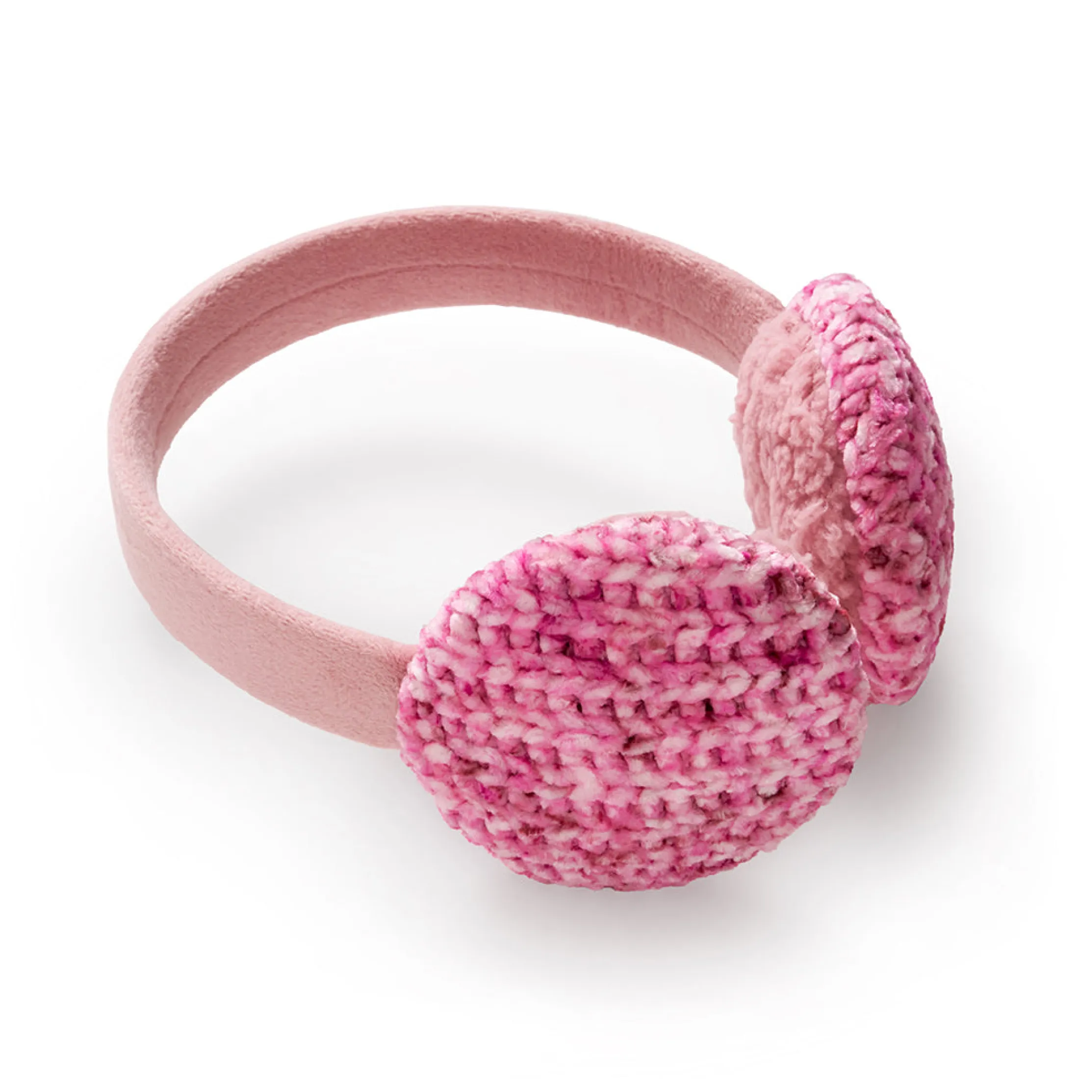 Chenille Earmuff with Velour Band