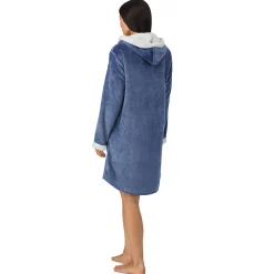 Chenille Zip Robe with Hood