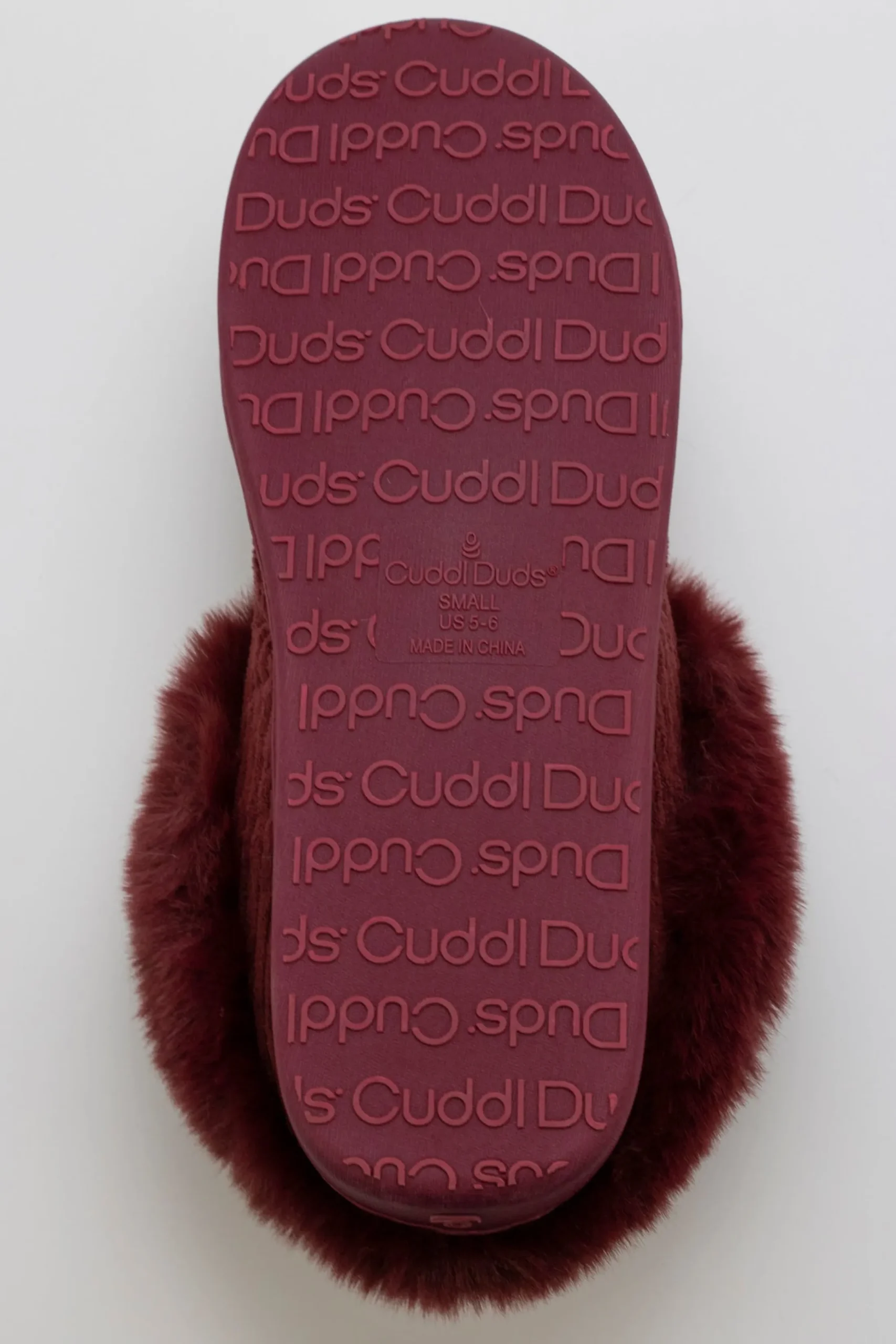 Corduroy Clog Slipper with Sherpa Lining