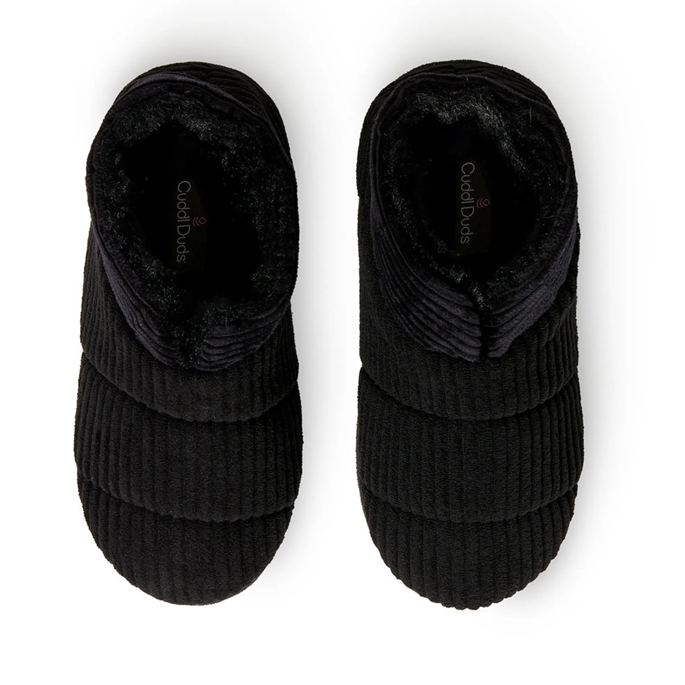 Corduroy Puff Bootie Slipper
