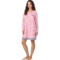 Cotton Rich Long Sleeve Sleepshirt