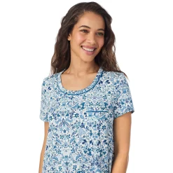 Cotton Rich Short Sleeve Sleepshirt