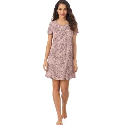 Cotton Rich Short Sleeve Sleepshirt