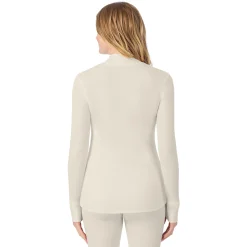 Cozy Stretch Thermal Long Sleeve Mock Neck