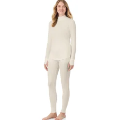 Cozy Stretch Thermal Long Sleeve Mock Neck