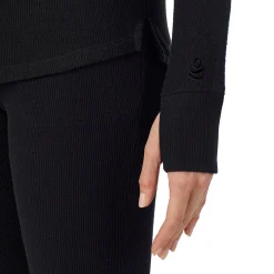 Cozy Stretch Thermal Long Sleeve Mock Neck