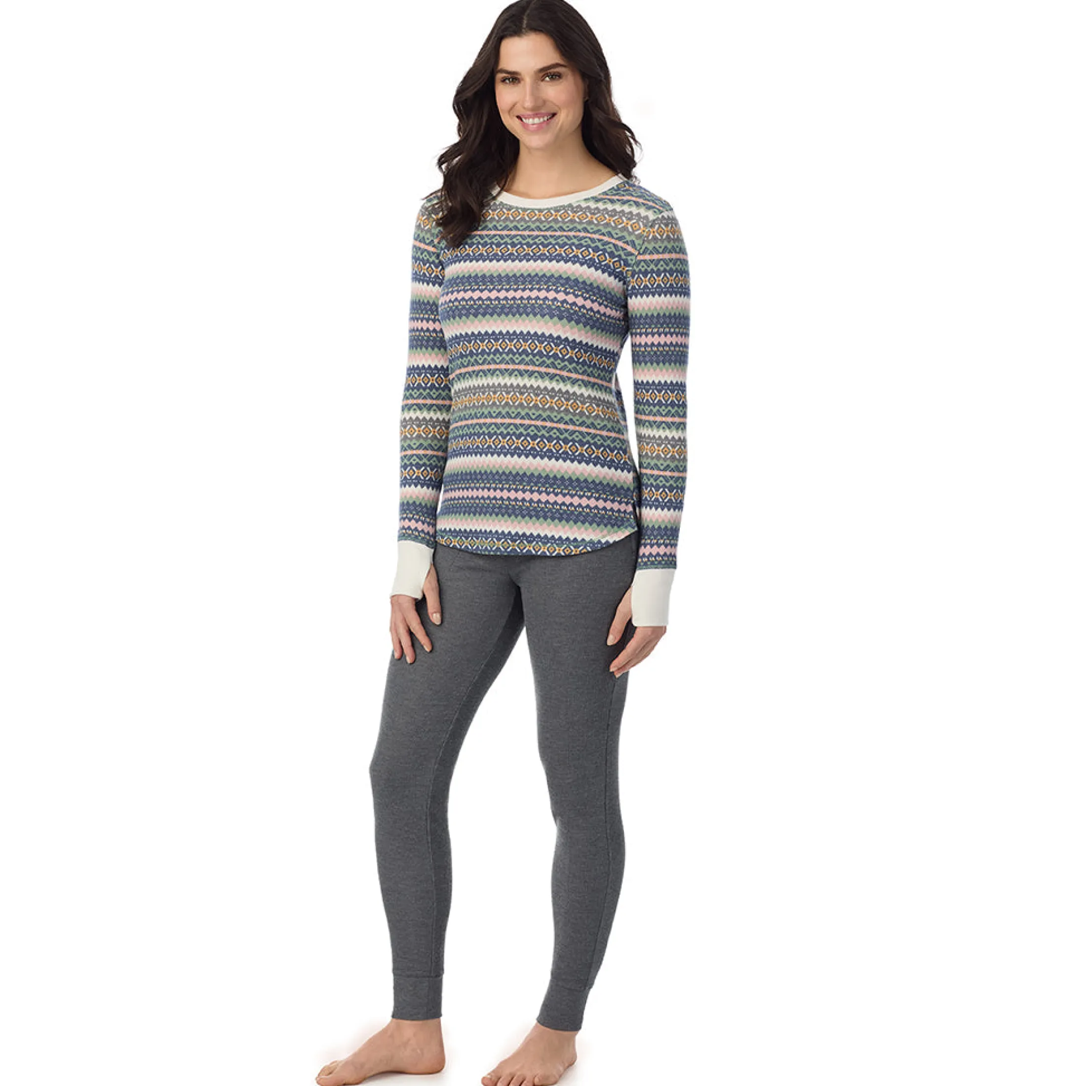 Cozy Stretch Thermal Long Sleeve Crew