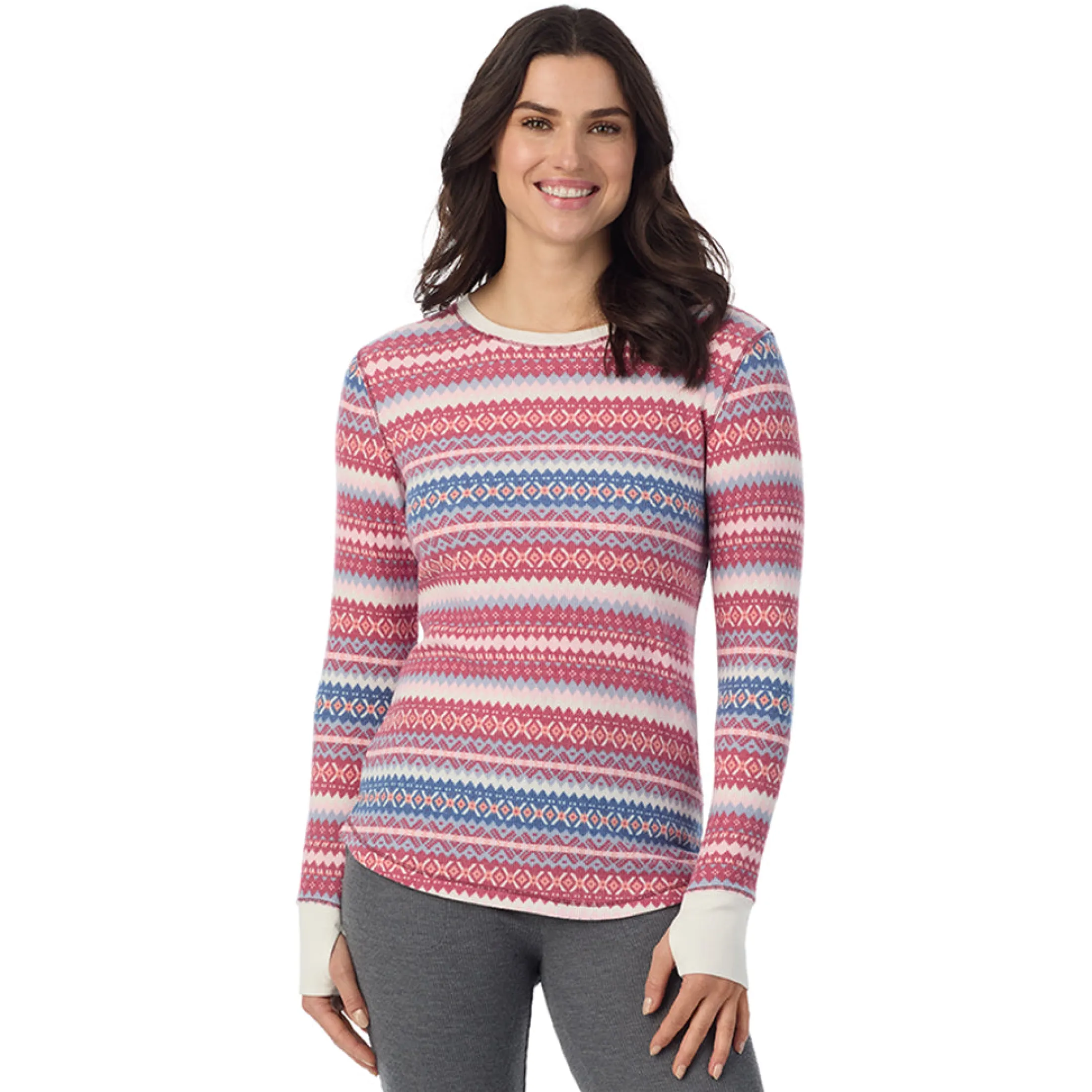 Cozy Stretch Thermal Long Sleeve Crew