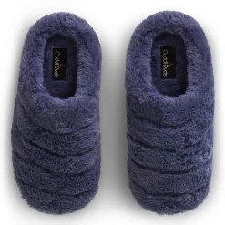 Faux Fur Puff Clog Slipper
