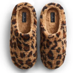 Faux Fur Puff Clog Slipper