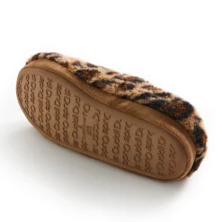 Faux Fur Puff Clog Slipper