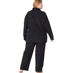 Fleecewear With Stretch Long Sleeve Tunic PLUS