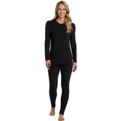 Fleecewear With Stretch Long Sleeve Crew TALL