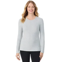 Fleecewear With Stretch Long Sleeve Crew TALL