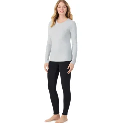 Fleecewear With Stretch Long Sleeve Crew TALL