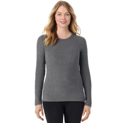 Fleecewear With Stretch Long Sleeve Crew TALL