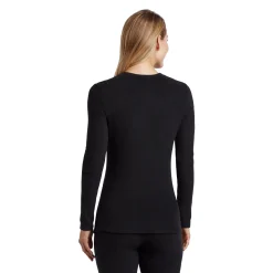 Fleecewear With Stretch Long Sleeve Crew PETITE