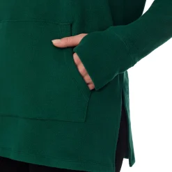 Fleecewear With Stretch Long Sleeve Tunic