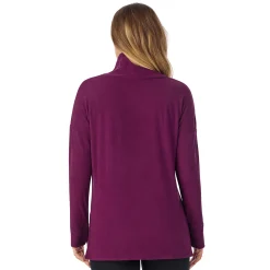 Fleecewear With Stretch Long Sleeve Tunic