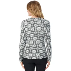 Fleecewear With Stretch Long Sleeve Crew