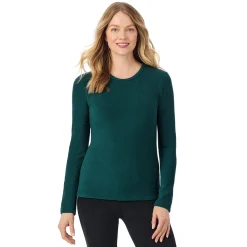 Fleecewear With Stretch Long Sleeve Crew