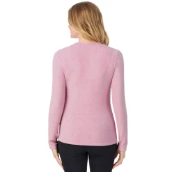 Fleecewear With Stretch Long Sleeve Crew