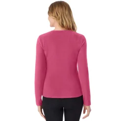 Fleecewear With Stretch Long Sleeve Crew