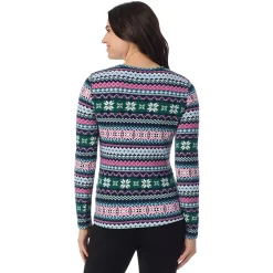 Fleecewear With Stretch Long Sleeve Crew