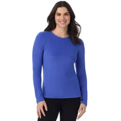 Fleecewear With Stretch Long Sleeve Crew