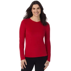 Fleecewear With Stretch Long Sleeve Crew