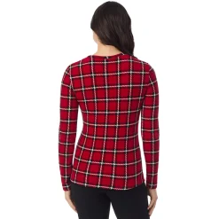 Fleecewear With Stretch Long Sleeve Crew