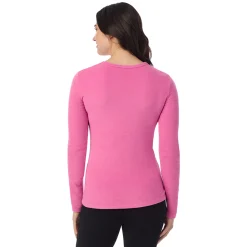Fleecewear With Stretch Long Sleeve Crew
