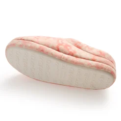 Girls Printed Leopard Fleece Clog Slipper