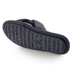 Heather Waffle Braid Slide Slipper