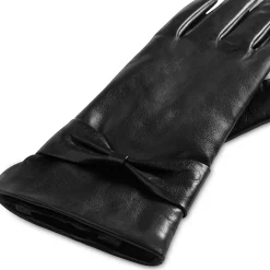Leather Glove with Bow