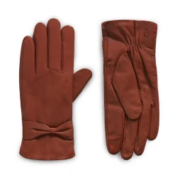 Leather Glove with Bow