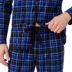 Mens Cozy Lodge Notch Pajama 2-Pc Set
